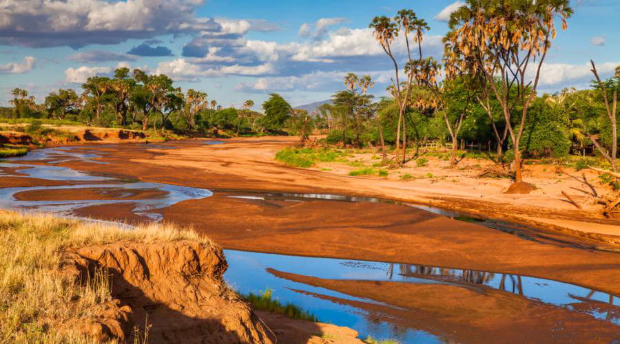 Opções de veículos mais populares na Reserva Nacional Samburu